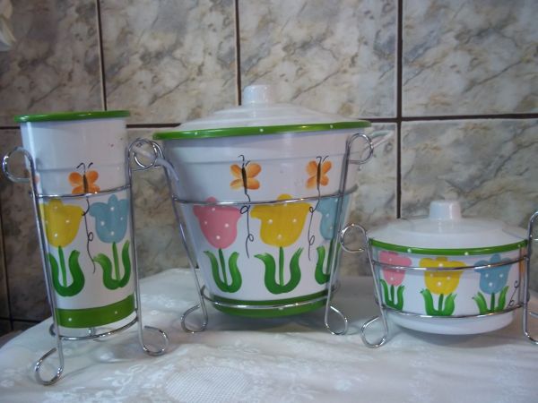 Kit Pia Pintado à Mão