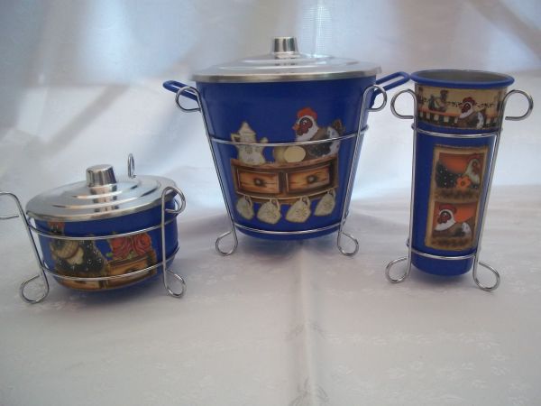 Kit Pia  em Decoupagem com Suporte
