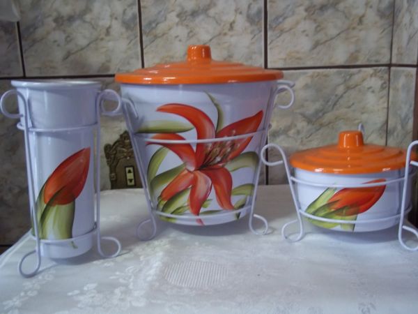 Kit Pia Pintado à Mão