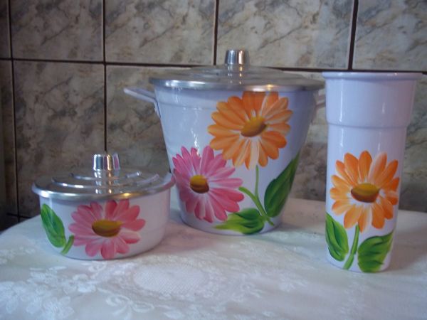 Kit Pia Pintado à Mão