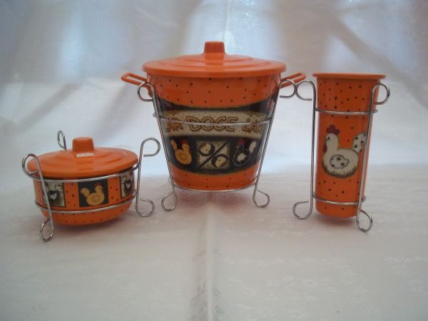 Kit Pia  em Decoupagem com Suporte